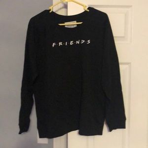 Friends  black sweatshirt size 2x